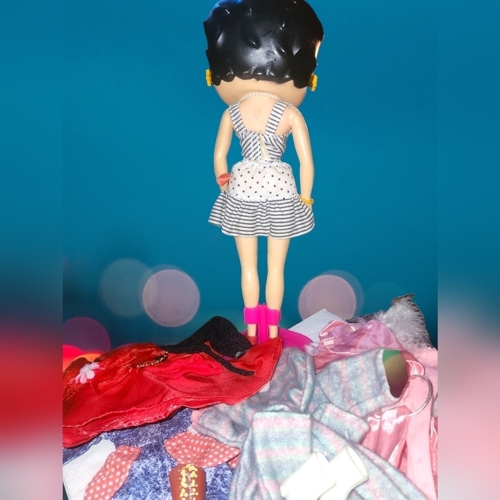 BETTY BOOP Vintage 1986 12" Doll by Marty - Picture 3 of 7